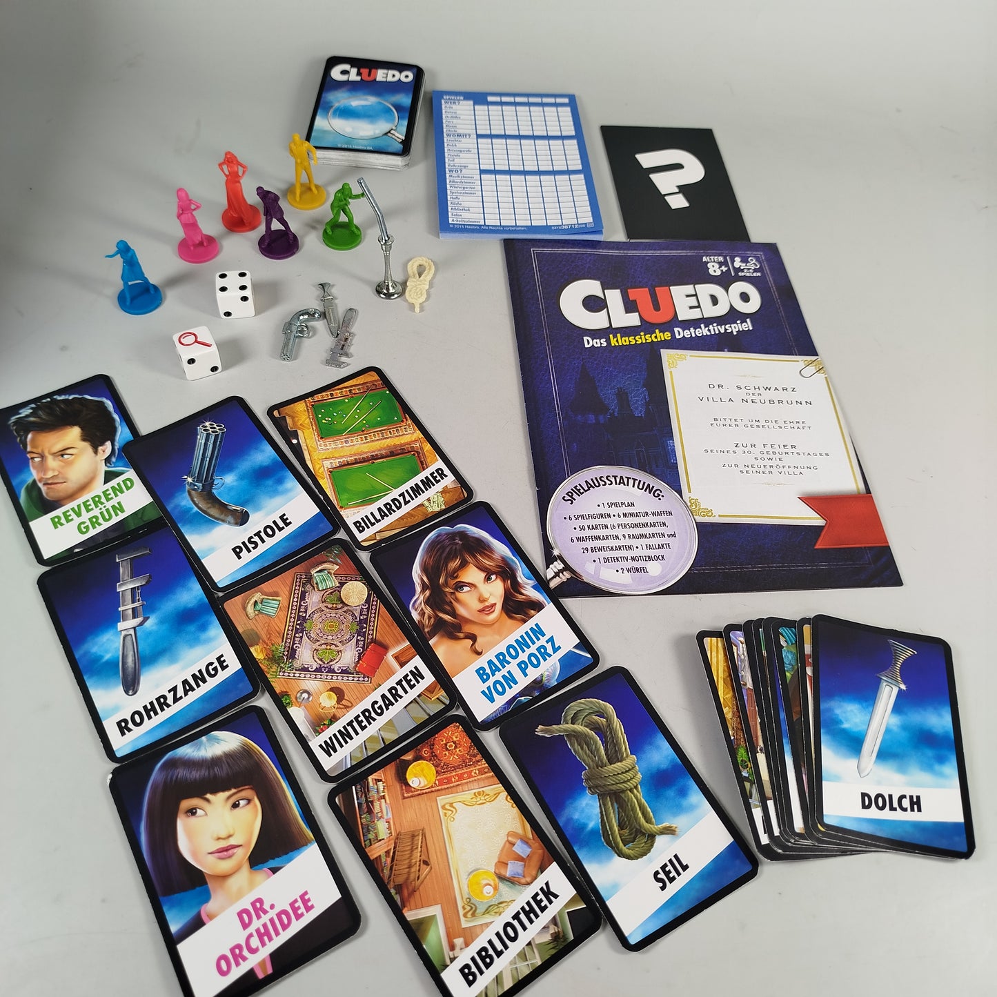 Hasbro Gaming Cluedo Klassische Edition