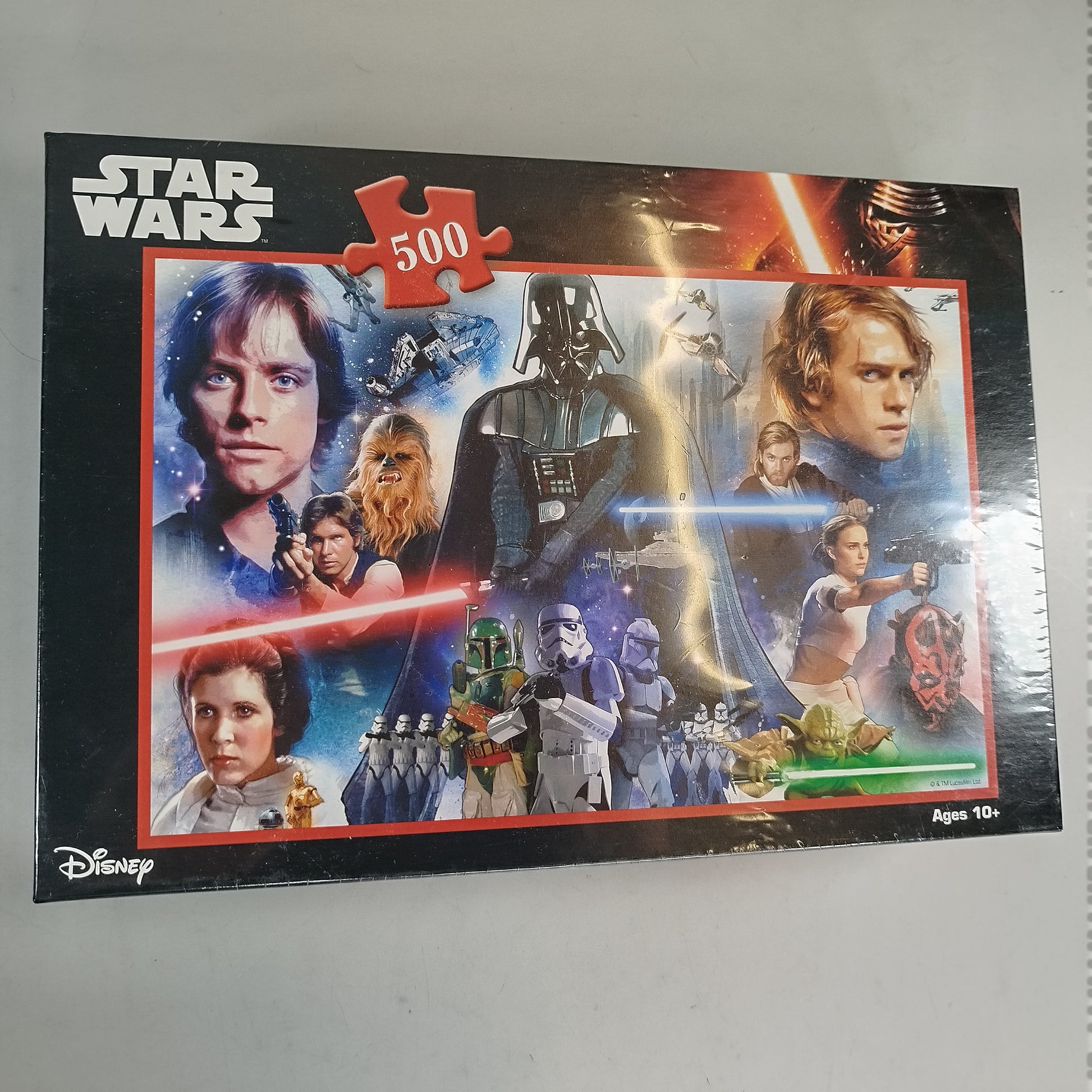 Puzzle Set - Belvedere 1000 Teile & Star Wars 500 Teile