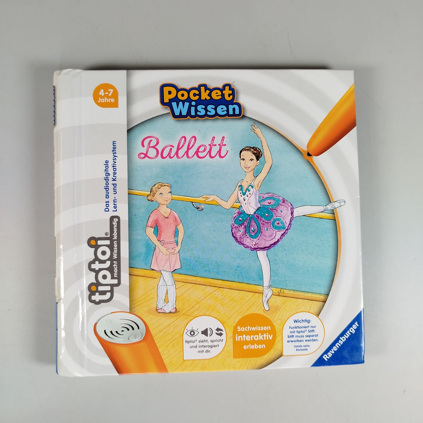 Ravensburger Tiptoi Bücher-Set: Bilderlexikon Tiere und Pocket Wissen Ballett