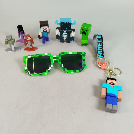 Minecraft Bundle Charaktere Figuren gebraucht ab 6 7 8 Jahre | ✅ geprüft