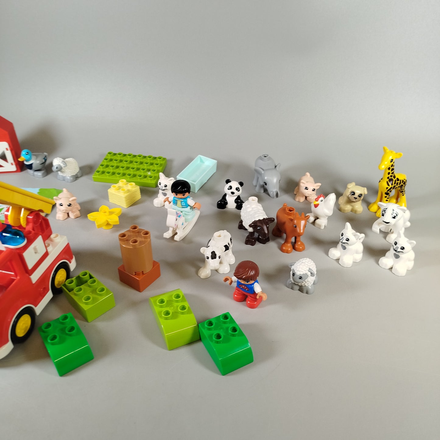 LEGO DUPLO Feuerwehr & Tiere Set 10901, 10949 – komplett, sehr gut