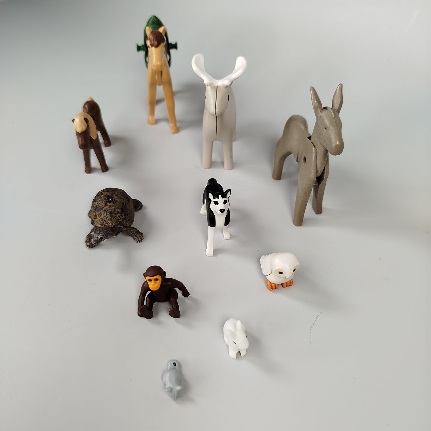 Playmobil Tierfiguren-Set - Bauernhof & Wildtiere - 10-teilig