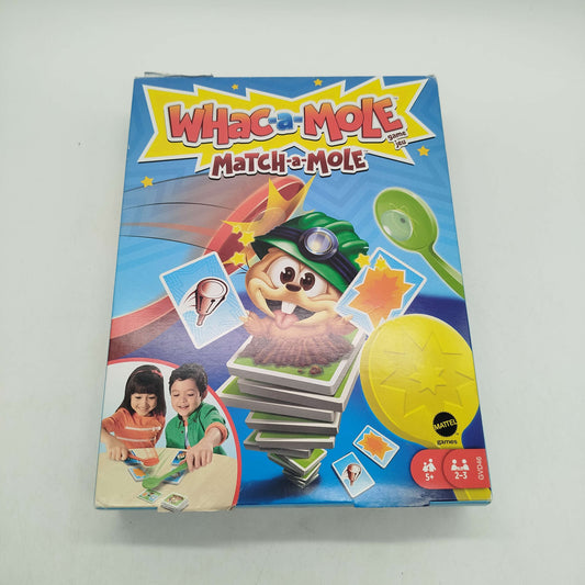 Mattel Hau den Maulwurf GVD46 Kartenspiel, gebraucht, ab 6 Jahre