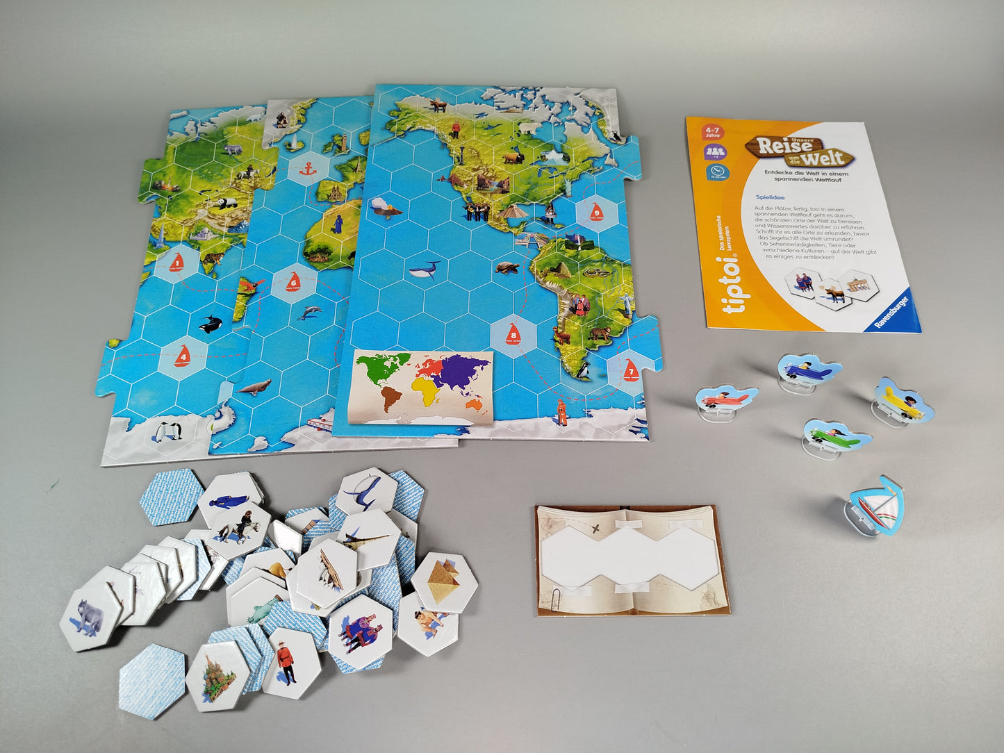 Ravensburger Tiptoi Brettspiel - Unsere Reise um die Welt