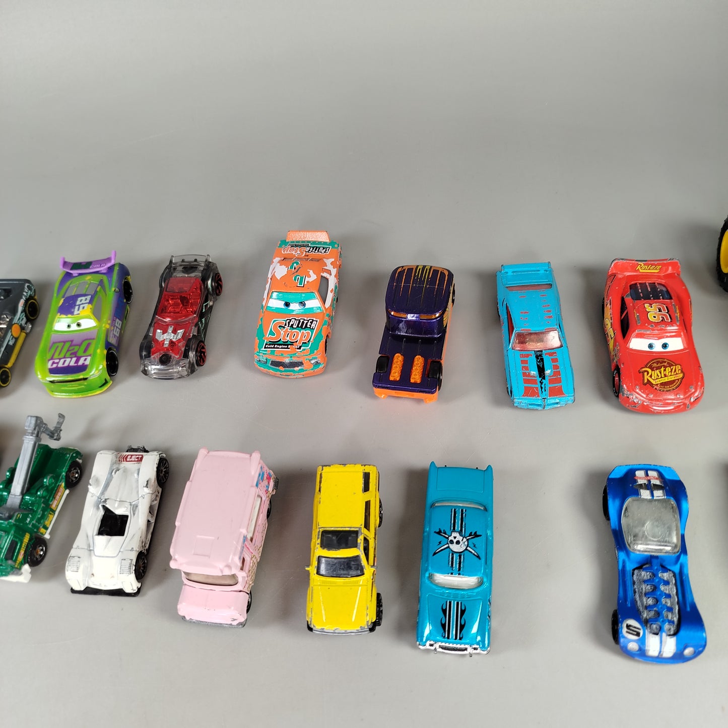 Mattel Disney Pixar Cars Konvolut - 20 Fahrzeuge, gut erhalten