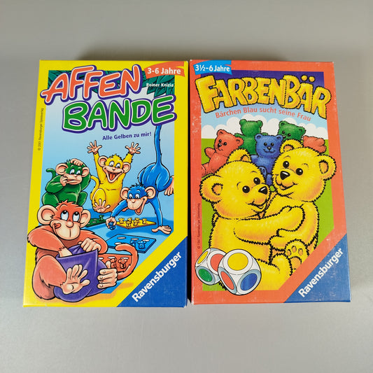 Ravensburger Brettspiele - Farbenbär und Affenbande - Set