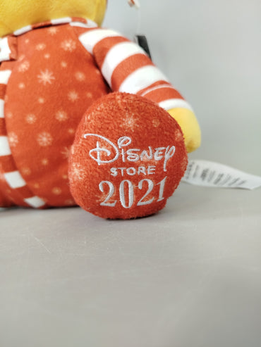 Disney Winnie the Pooh Plüschtier – Weihnachtsedition 2021, neuwertig