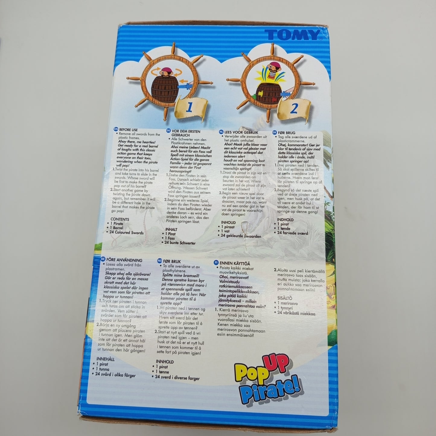 TOMY Pop-Up Pirate! Brettspiel, OVP