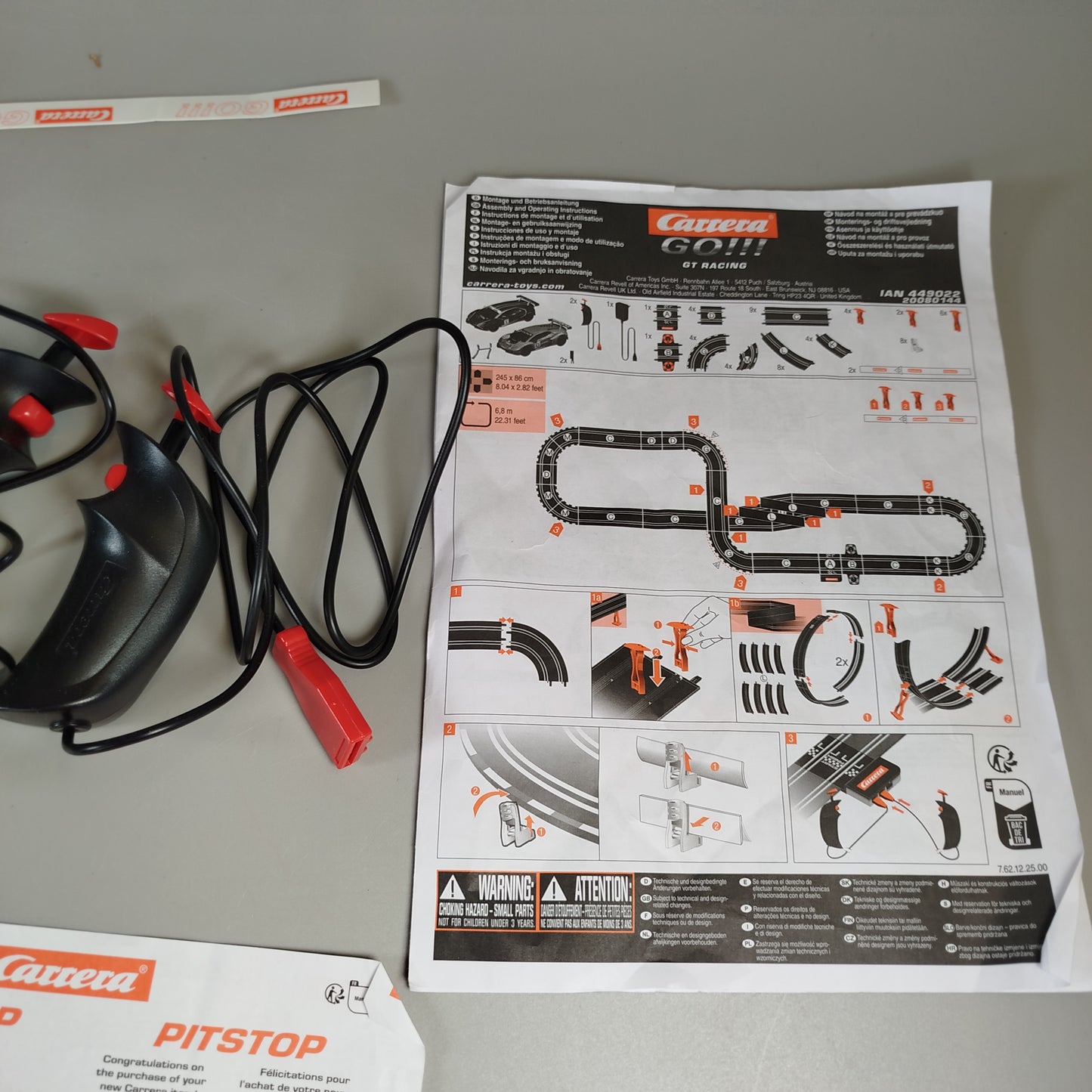 Carrera GO!!! GT Racing Set – Slotcar-Rennbahn, OVP