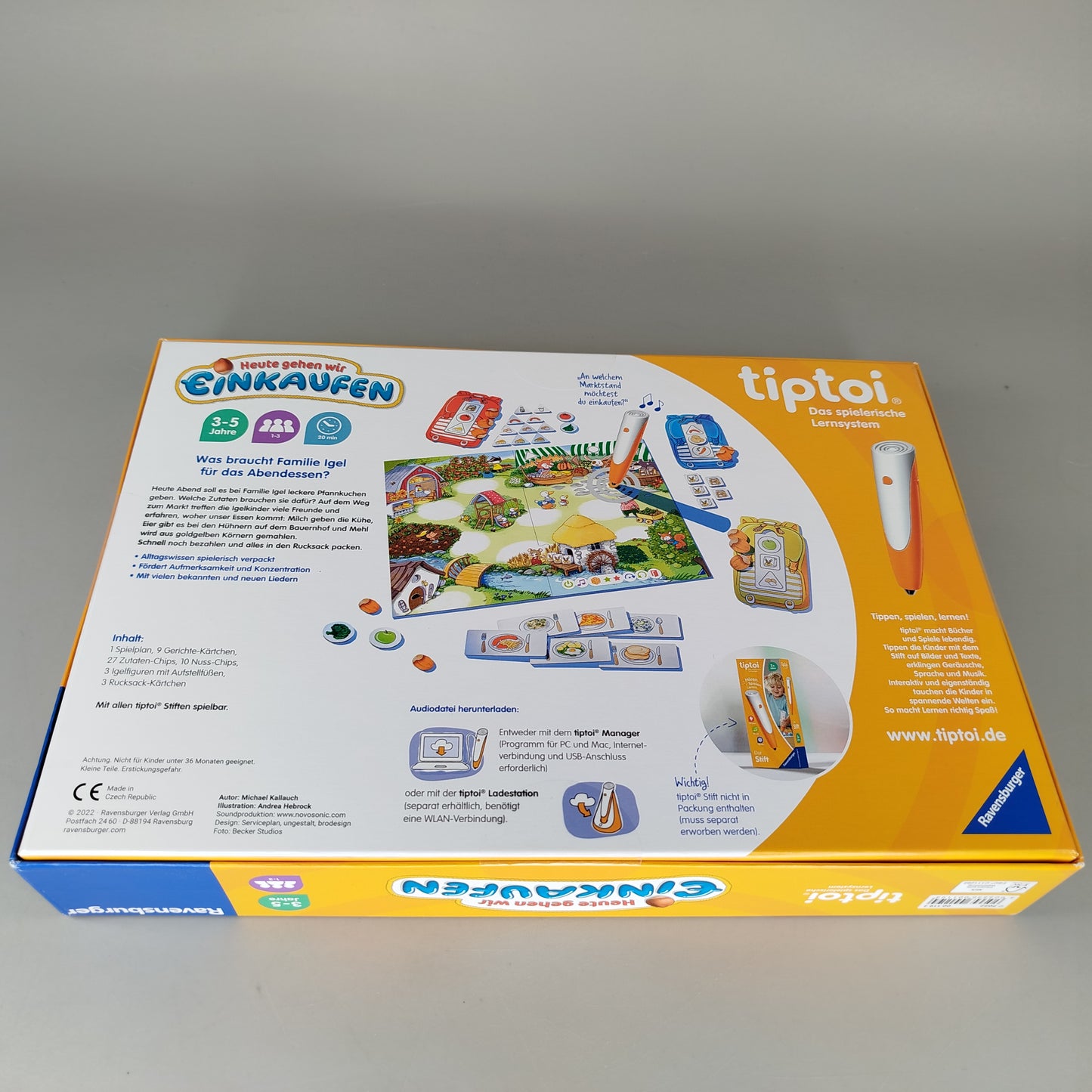 Ravensburger tiptoi Lernspiel – Heute gehen wir einkaufen, OVP, neu