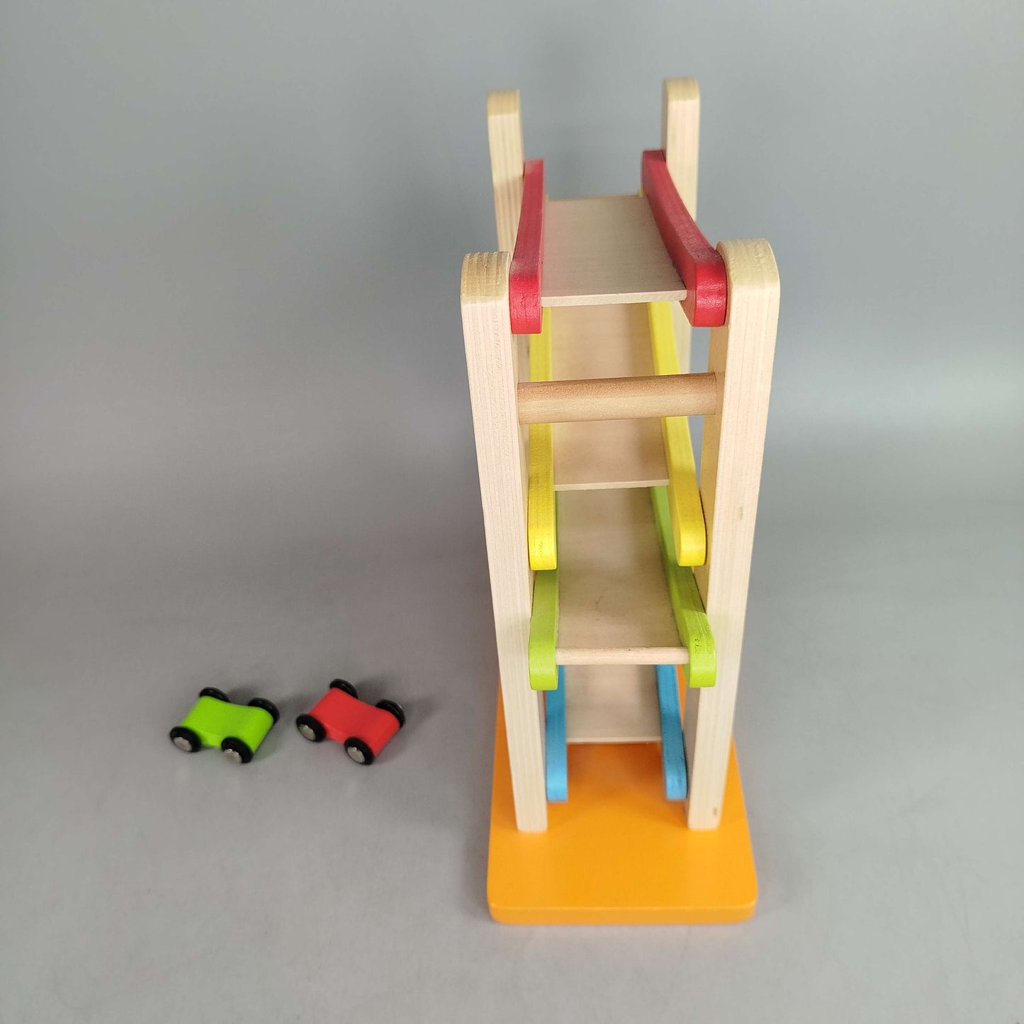 Eichhorn Holz Autorennbahn für Kleinkinder