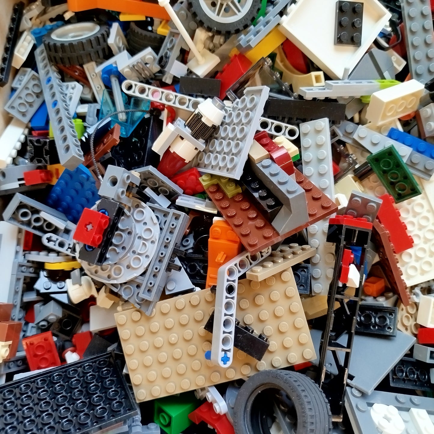 LEGO Konvolut ca. 3,3 kg – Bausteine & Technikteile, gut erhalten