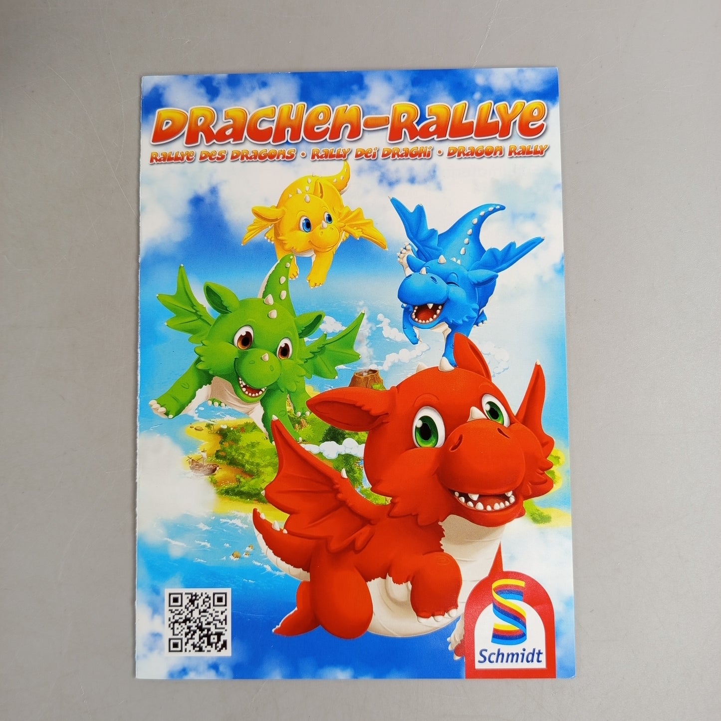 Schmidt Drachen-Rallye Brettspiel, gebraucht, ab 3 4 5 Jahre | ✅ geprüft