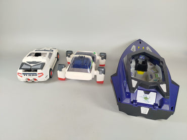 Playmobil Top Agents Hauptquartier Set mit Turbojet & Fahrzeugen