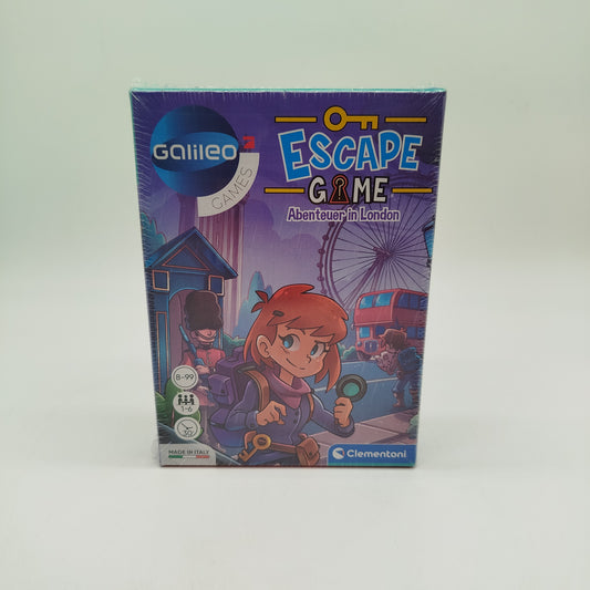 Clementoni Galileo Escape Game – Abenteuer in London, OVP, neu