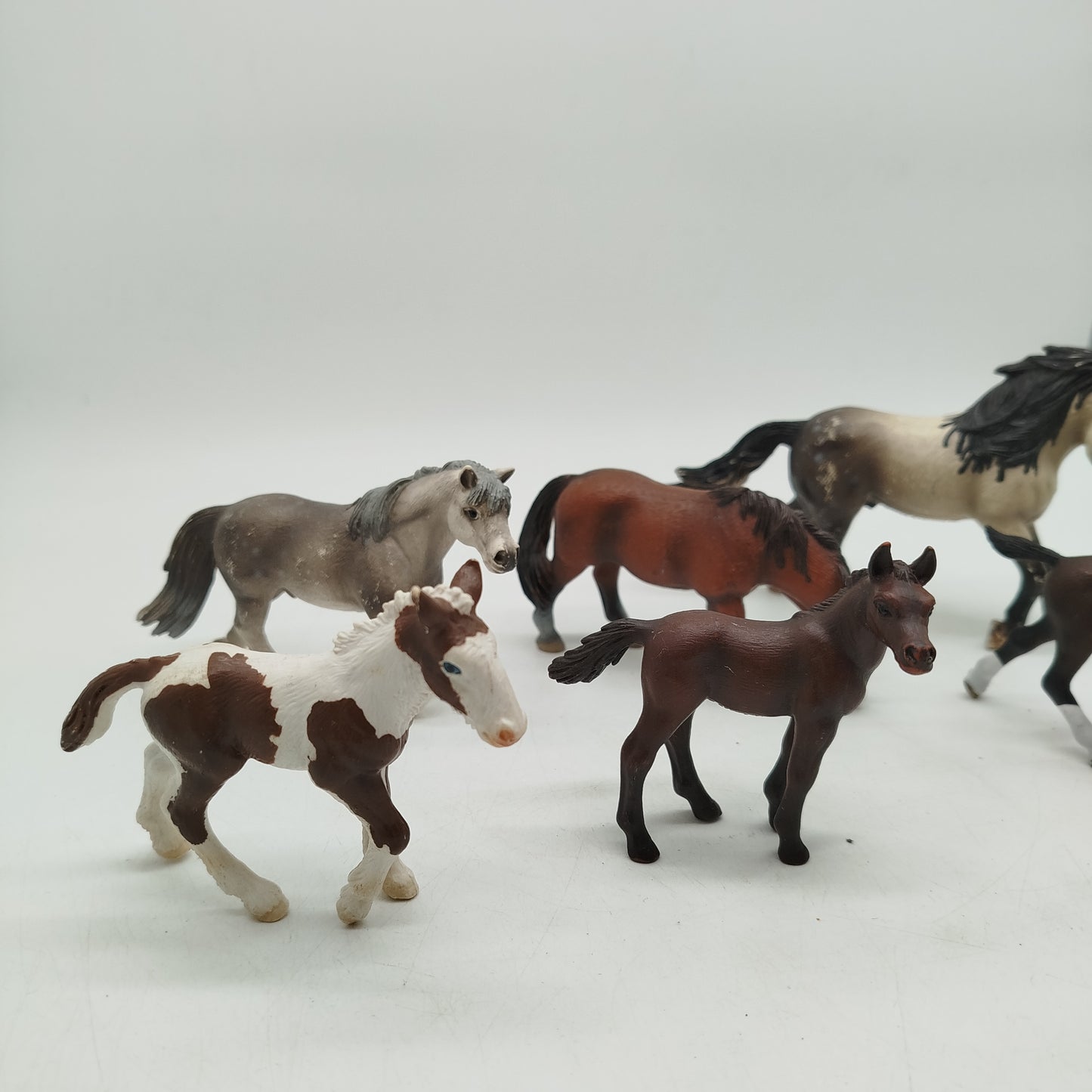 Schleich Bundle Pferde Set von 8 Figuren & Reiterin