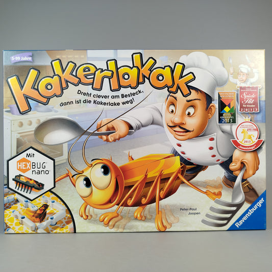 Ravensburger Brettspiel Kakerlakak – mit HEXBUG nano