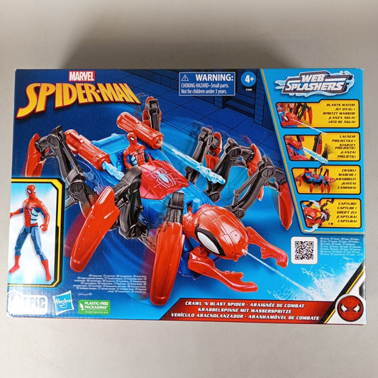 Hasbro Spider-Man Crawl N Blast Actionfigur-Set Neu