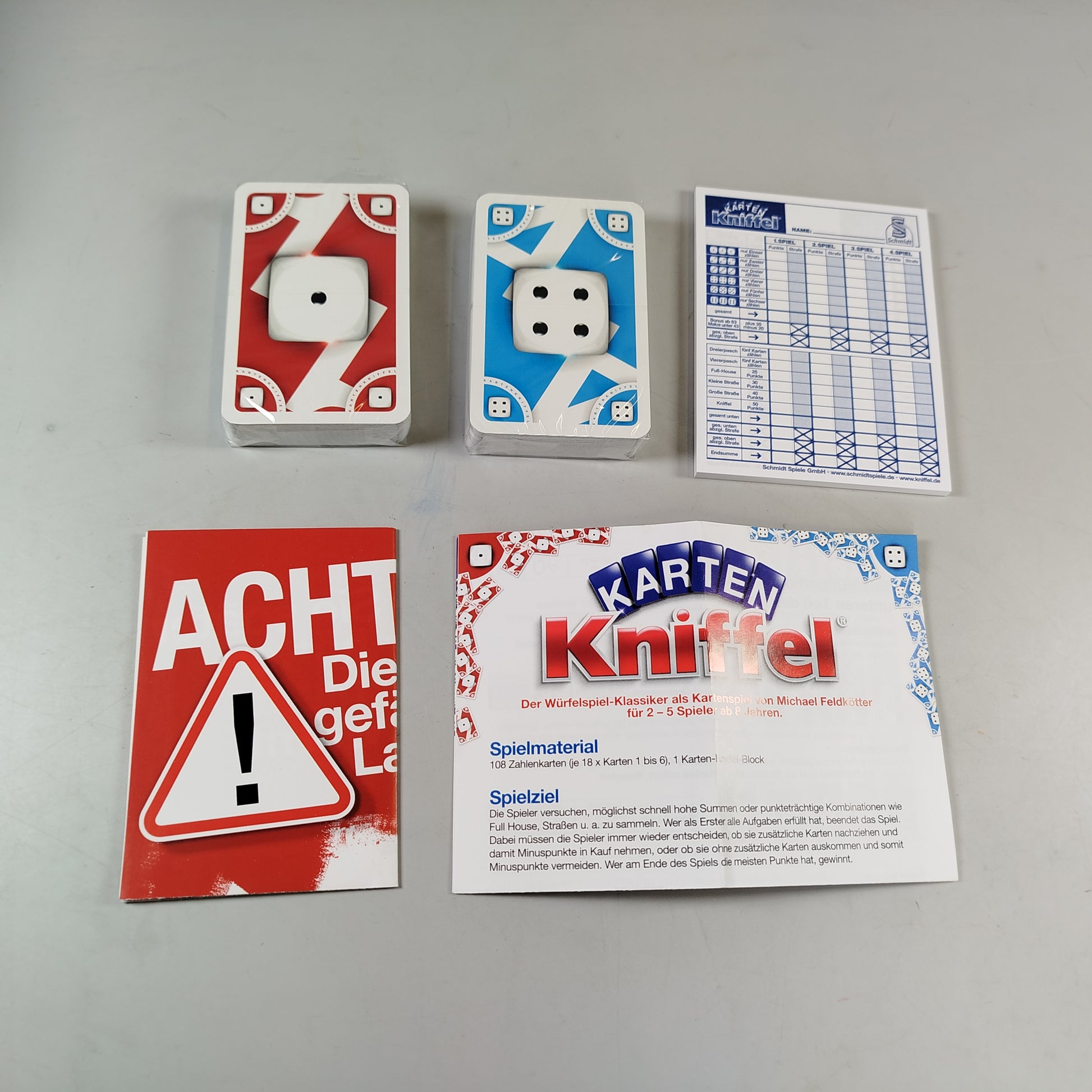 Brettspiel-Set - 3 Spiele