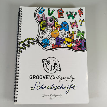 Groove Calligraphy Übungsbuch-Set