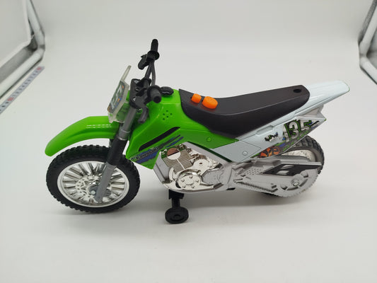 Kawasaki KLX 140 Modellmotorrad Spielzeugfahrzeug mit Sound, guter Zustand