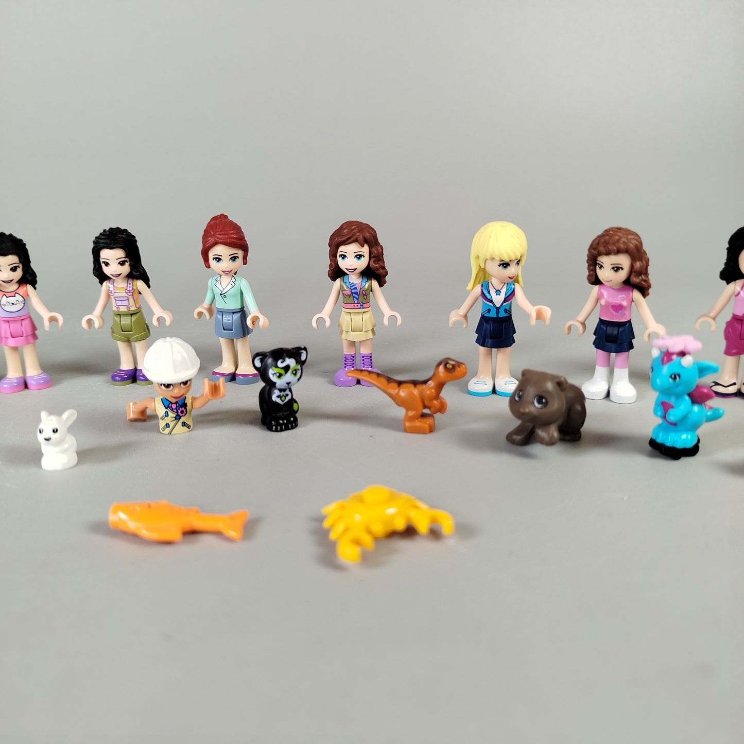 LEGO Friends Minifiguren Set von 17, wie neu