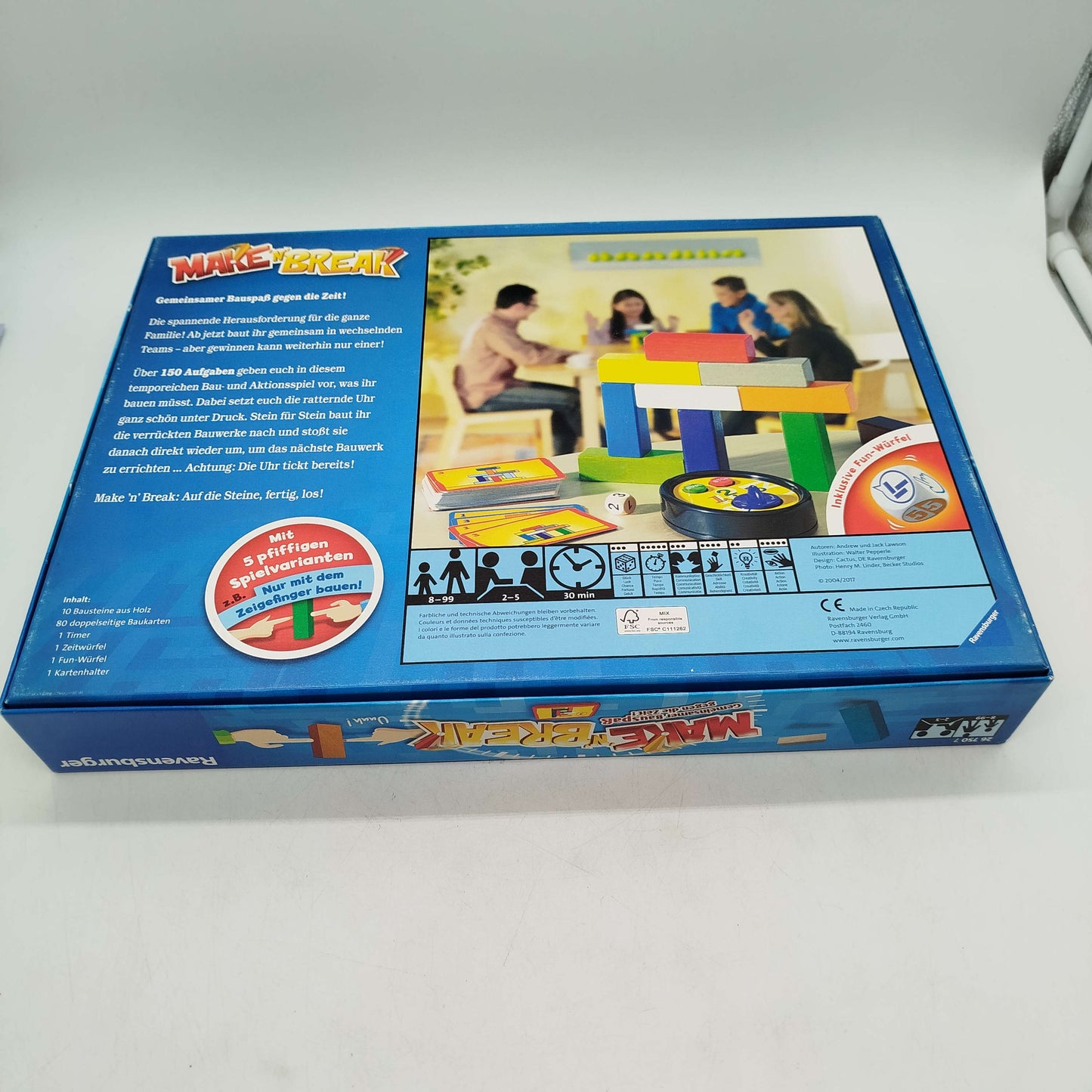 Ravensburger Make n Break 26947 1 Spiel, gebraucht, ab 6 7 8 Jahre | ✅ geprüft