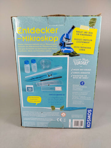 KOSMOS Entdecker 636051 Mikroskop, gebraucht, ab 6 7 8 Jahre | ✅ geprüft