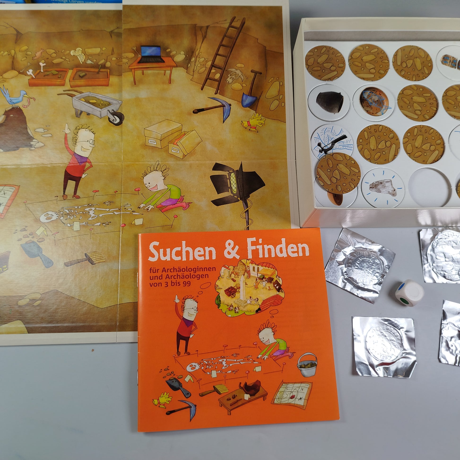 Moses, Kosmos Spiele-Bundle: Suchen & Finden, Urzeit-Krebse & BrainBox Rund um