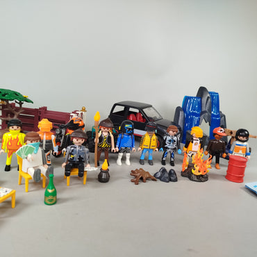 Playmobil Konvolut ca. 2 kg – Figuren, Fahrzeuge & Zubehör gemischt
