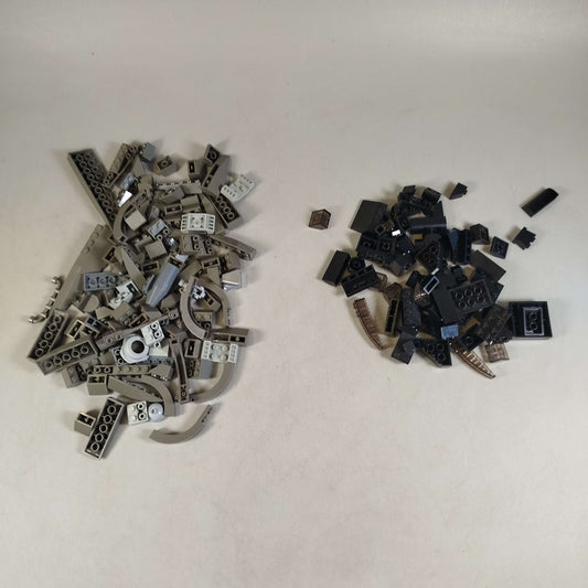 LEGO Bundle Bausteine Grau & Schwarz, neuwertig