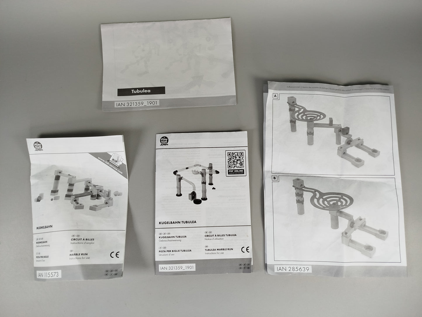 Playtive Junior Kugelbahn Set mit Plastikteilen, sehr guter Zustand