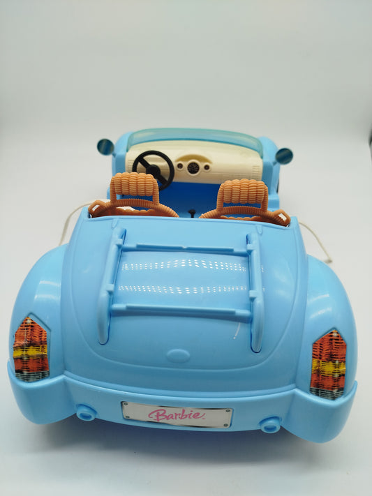 Hellblaues Barbie Cabrio Auto, Fahrzeug, ohne OVP