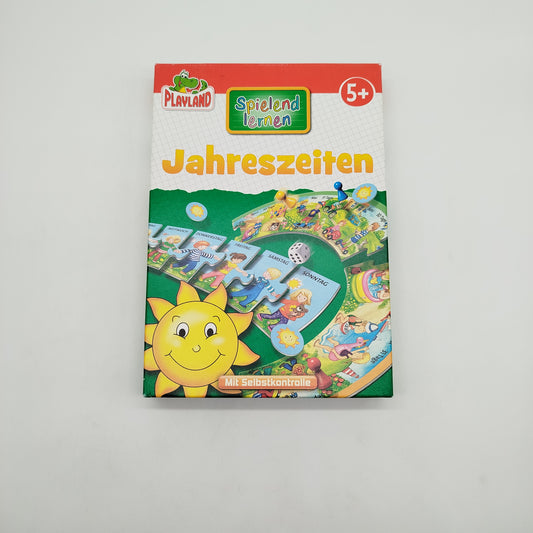 Playland Lernspiel – Jahreszeiten, Tage & Monate, Brettspiel, sehr gut