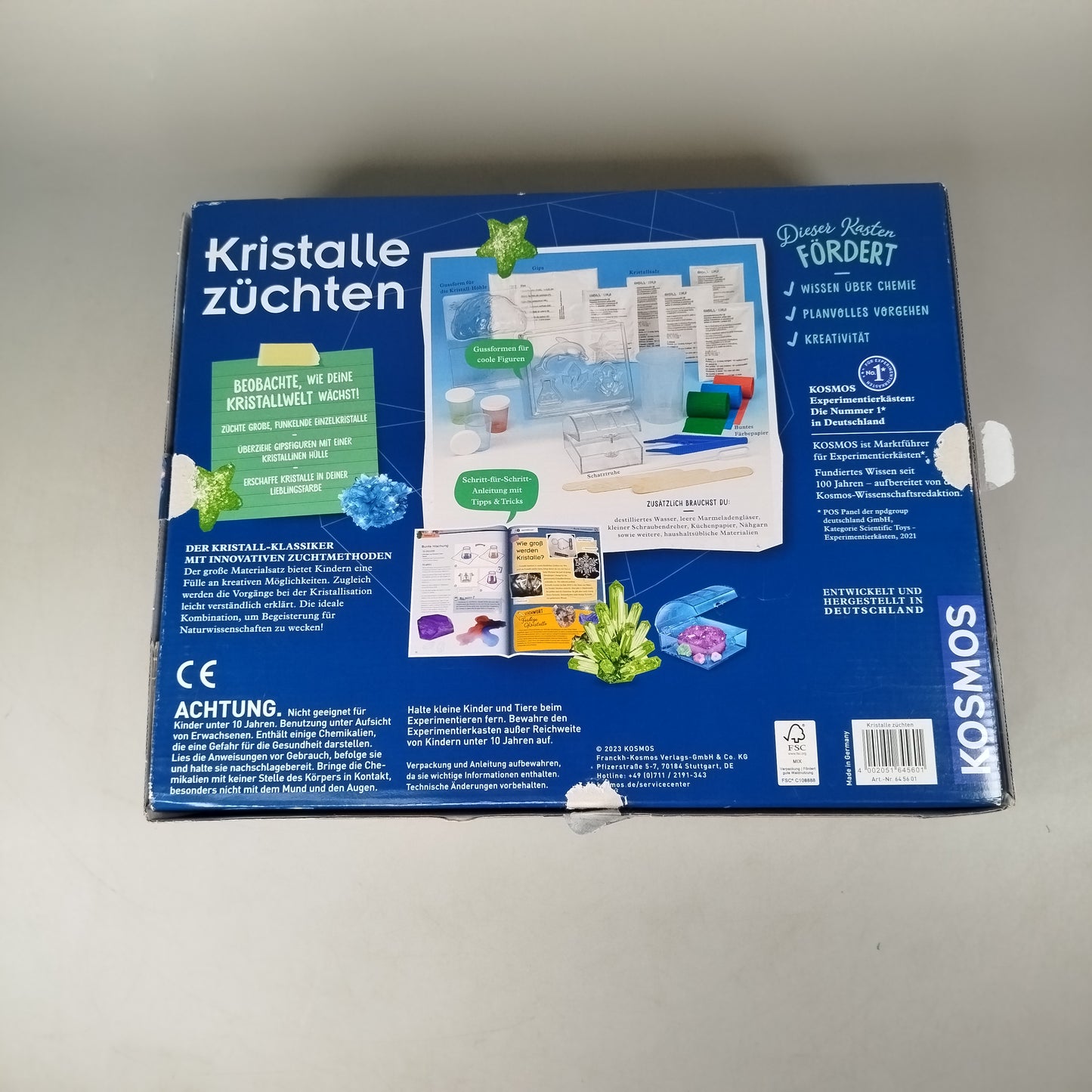 KOSMOS Kristalle züchten Experimentierset 60450