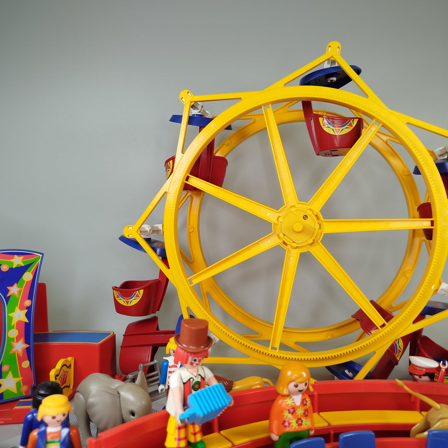 Playmobil Zirkus Konvolut – Riesenrad 5552 & Zirkus 3553, gut