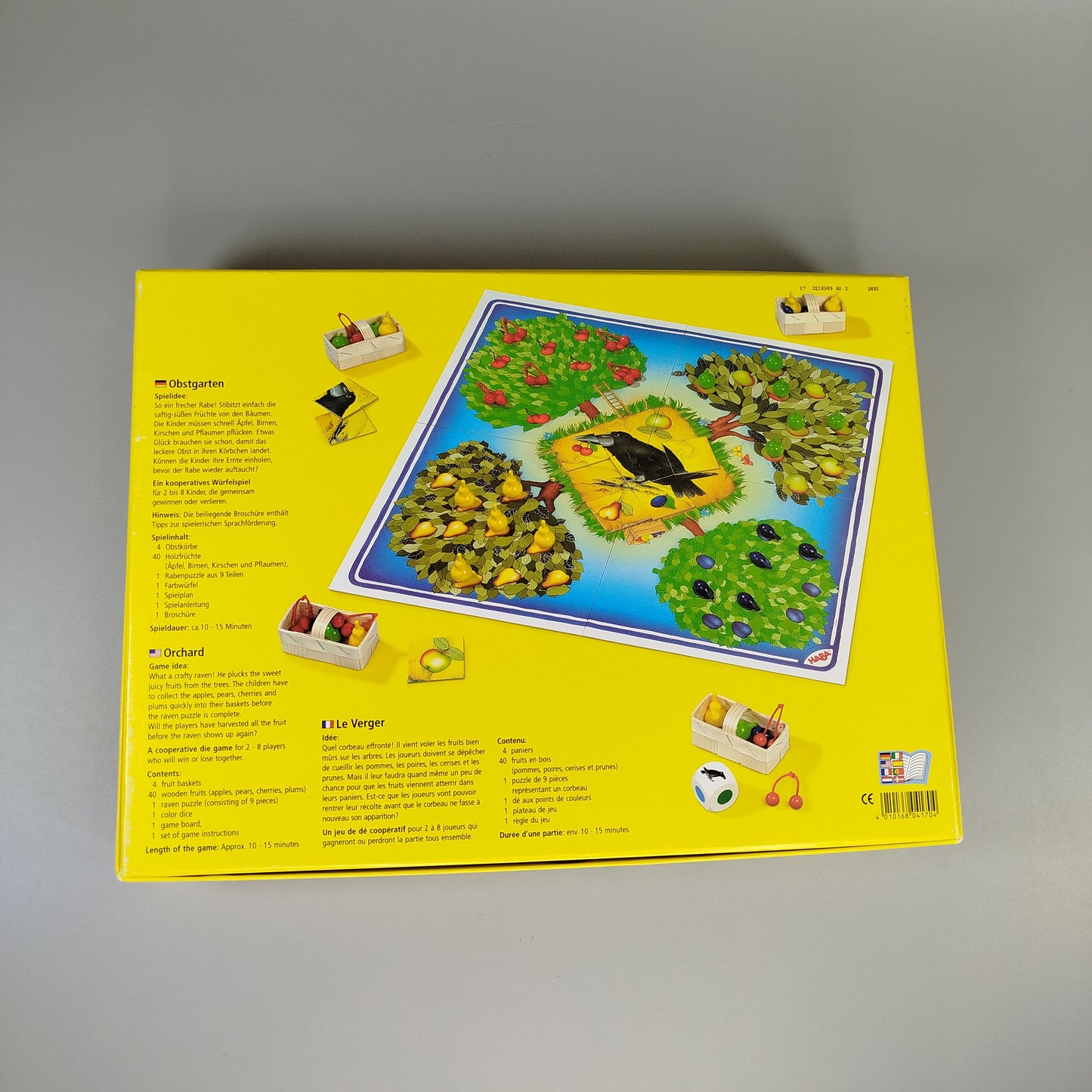 HABA Gesellschaftsspiel Obstgarten, mit OVP