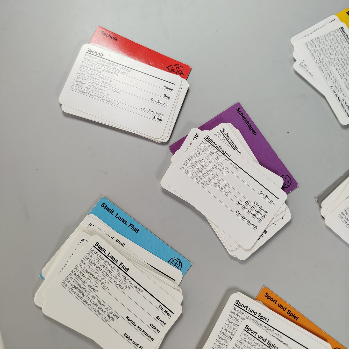 Noris Wissens-Quiz für Kinder - Spiele-Bundle