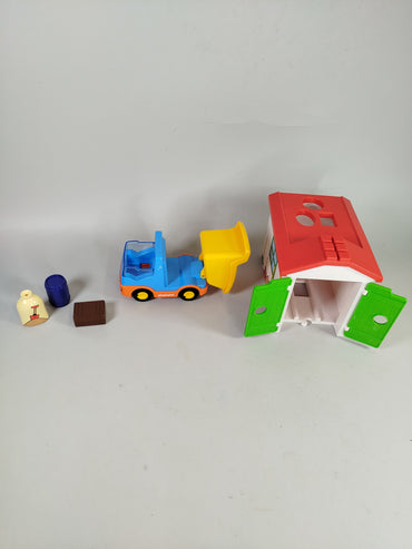 Baufahrzeuge Set - Playmobil & VTech Spielzeug