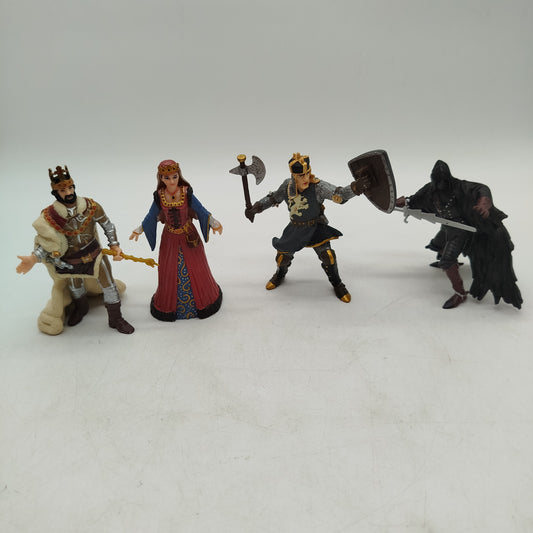 Papo Bundle Mittelalter Set von4KönigKönigin&Ritter ab 6 7 8 Jahre | ✅ geprüft