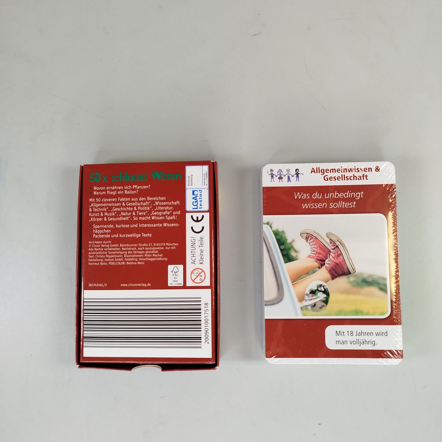 Kosmos + Circon Verlag Ubongo Junior + 50x schlaues Wissen