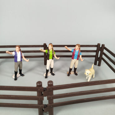 Bundle Schleich Reitset Set von Figuren, gebraucht, ab 3 Jahre