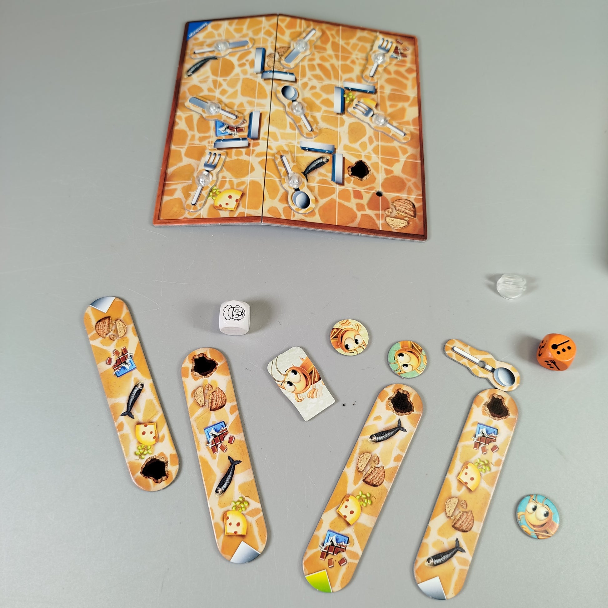 Ravensburger Brettspiel-Set – Gruselino, Kakerlakak, Flusi, gebraucht