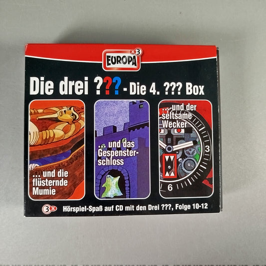 Europa Die drei ??? – Hörspielbox Folge 10–12