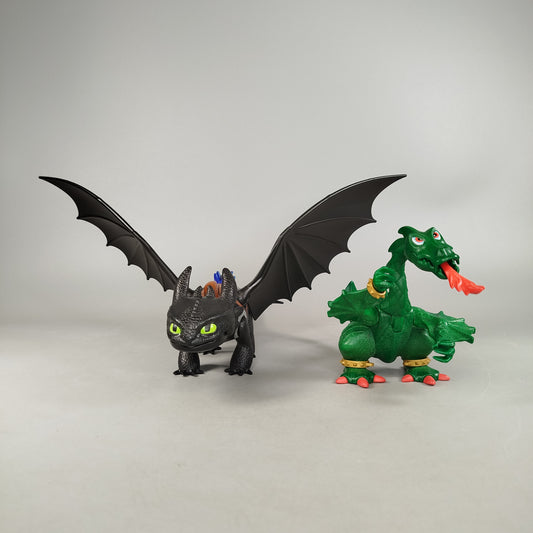 Bundle Playmobil Set von 2 Drachenfiguren, gebraucht, ab 6 Jahre