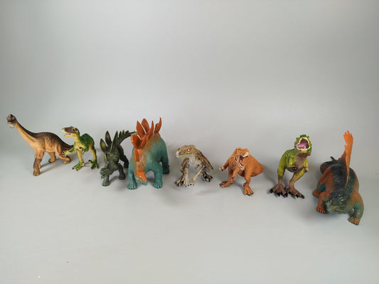 Dinosaurier Figuren Set von 8 – verschiedene Arten