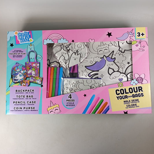 Crafty Little Kidz Bundle Malset Set von 4 Taschen Neuwertig