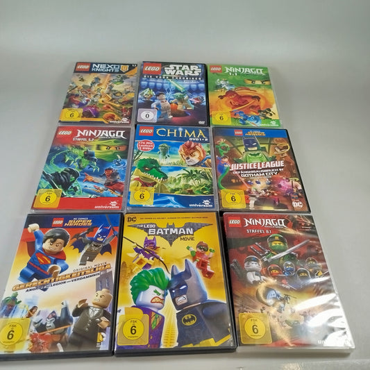 LEGO DVD Sammlung – NEXO KNIGHTS, Star Wars, NINJAGO Set
