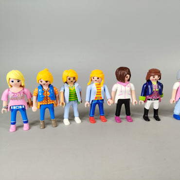Playmobil Figuren Set von 13 Charakteren – bunte Spielfiguren