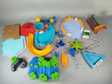 Playmobil Konvolut ca. 3,2 kg - Abenteuer Spielplatz & Wasserspaß